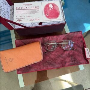 Baudelaire Eyeglasses with Case